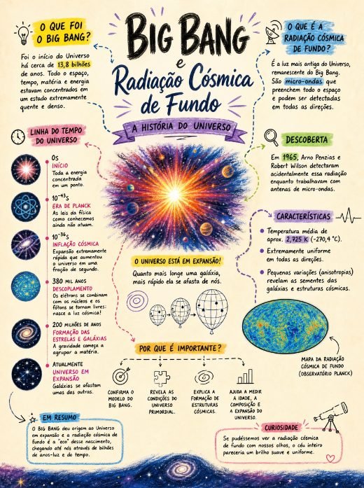 Mapa mental do Big Bang